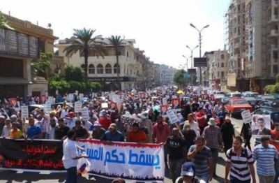 مسيرات حاشدة تجوب القاهرة والجيزة لرفض الانقلاب.jpg