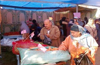 سوق خيري بقرية في الدقهلية.jpg